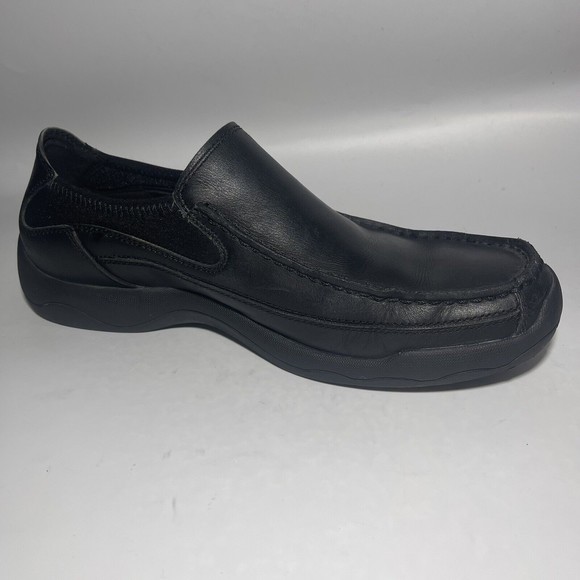 Men's Timberland Earthkeepers Anti-Fatigue Black Leather Loafers US Size 9M - Picture 6 of 11